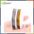 Stainless Steel Craft Wire for Bracelet Necklace & Jewelry Making, stocking net flowers 0.30mm & 50 meter each roll. 