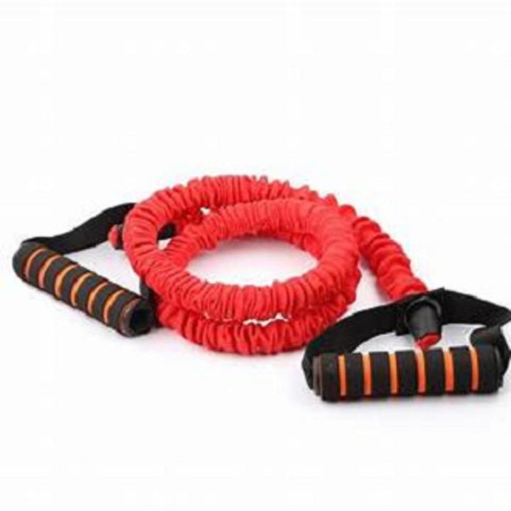 Latex Elastic Resistance Tube Pull Rope with Cloth Cover