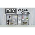 Wall Plant hanging Grid Panel Wall Decor Organizer Photo Grid Frame in Pakistan. 