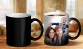 Customized / Personalized Photo Magic Mug - Customized Magic Mug With Your Picture, Logo, Text, or Any Other Design - Customized Photo Mug With Your Design Printing - Best Dad, Best Mom, Birthday Gift, Anniversary Gift - Best Gift For Your Loved Ones. 