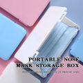 Portable Face Masks Organizer Dustproof Moisture-Proof Cover Holder Mask Storage Seal Box Household Accessories. 