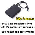 500GB External Hard Drive With Full of PC Games + Free USB Cable - 100% Working And Original Games. 