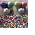10 Purple Silver Super Metallic Balloons for Birthday, Anniversary, Engagement, Bridal Shower and Baby Shower Decoration. 