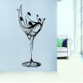 Cup Removable Self-adhesive Wall Sticker Dining Room Decal. 