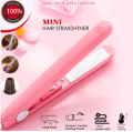 MINI HAIR STRAIGHTENER Traveling Electronic flat iron aluminium plates portable new mini hair iron car EASY charge mini Small hair straightener multicolor. 