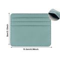 Women Men Wallet Case Coin Pouch Case Bag Leather Business Card Wallet ID Card Holders Money Pocket Card Package. 