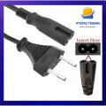 Multipurpose AC Power Supply Cable for Laptop Adapter- Tape Recorder Lead - Power Cord - Power Cable. 