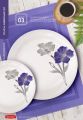 Picassa Melamine Dinner Set 80 Pcs Single Glazed. 