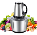 Chopper Machine Electric  - Meat Grinder - Hand Chopper - Qeema Machine - 6 Stainless Steel Sharp Blades - Powerfull Motor - Meat Chopper - Food Processor - 3 Liters Electric Chopper - Mixer Machine - Blender Machine - Meat Cutter - kitchen Accessories. 