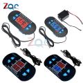 XH-W1308 Adjustable Dual LED Digital Display Temperature Controller Thermostat Switch DC 12V AC 110V-220V Cool. 