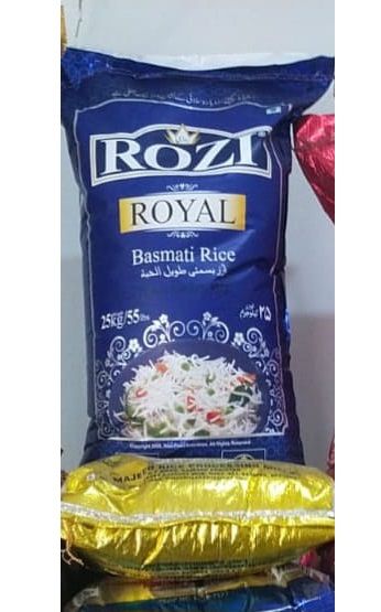 A Rozi Rozi Royal Basmati Rice (25 kg) | Daraz.pk