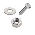 Full Thread Stainless Steel Hex Bolts with Nut 8mmx30mm Thickness 8mm, Length 30mm SS bolt, ss nut ( Pack of 10pcs). 