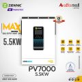 Ziewnic MAX PV7000 Solar Hybrid Inverter 5.5KW | Dual Output | Pure Sine Wave | Brand Warranty | Ziewnic Solar Energy Official Store. 