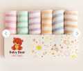 Pack of 6 Baby Soft Face Mini Towels Napkin Rumal- Baby Towel- Bath Towel- Face Towel Washcloths Towel Soft Baby Wash Cloth for Bathroom Face Romal-Hotel-Spa-Kitchen Multi-Purpose Fingertip Towels & Face Cloths 9'' x 9'', Assorted Color- Baby Face Towe. 