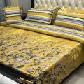 Comforter Set |  Latest Attractive Design 7PC Printed SaloniKa Cotton Comforter Set for Double Bed - Summer Collection, Best Quality, Multi Colors - comforter set - comforter | Available at FANZA. 