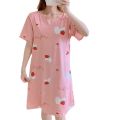 confinement clothes summer thin pajamas dress postpartum lactation 5 months pregnant women postpartum nursing skirts plus size summer dress. 
