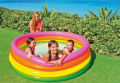 Intex Wet Set Collection Mini Inflatable Pool (61cm x 22cm) for Kids | Soft Bottom Baby Pool for Ages 1–3 | 100L Capacity – Multicolour. 