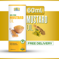 AL Khair Mustard Oil - 100% Pure & Natural Cold-Pressed | Edible, Hair & Skin Care | Health Enhancer | Sarson Ka Tail - 60ml & 250ml. 