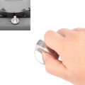 6Pcs Cooker Knobs,6mm Gas Stove Knobs Stove Replacement Metal Knobs for Kitchen Gas Oven Knobs. 