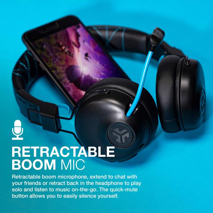 JLab%20Play%20Gaming%20Wireless%20Headset,%2022+%20Hour%20Bluetooth%205%20Playtime%2060ms%20Super-Low%20Latency%20for%20Mobile%20Gameplay,%20Retractable%20Boom%20Mic,%20AUX%20Gaming%20Cord%20Compatible%20with%20Gaming%20Consoles%20-%20Image%205