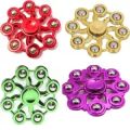Fingertip Gyroscope Metal Fidget Spinner Star Shape Metal Hand Fidget Spinner Best QualitySpinner Big Size Metal Ball Stress Reducer Toy Fidget Spinners Cube Hand Fidget fingertip Spinner. 