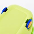 Aqua Multipurpose Plastic Storage Box -  Basket Kids Toy Box With Lid Handle and Wheel Moveable - Storage Container - Decorative Design Plastic Storage Box for Toys Clothes - Organizer Children Thicken Snack Books Organizer. 