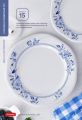 Look Smart Melamine Dinner Set 80 Pcs Single Glazed. 