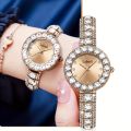 Labaoli Women's Watch Luxury Rhinestone Quartz Watch Elegant Waterproof Fashion Analog Bracelet Wrist Watch. 
