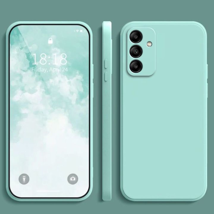 Samsung Galaxy S24 FE S 23 FE samsung s23FE S21 S20 FE Liquid Silicon Case Phone Full Camera Bumper Back Shockproof Casing Soft TPU Cover