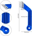 2Pcs Grout Remover Tile Grout Saw Removal Hand Tool with 6 Pcs Extra Blades for Tile Cleaning, Removing Paint and More. 