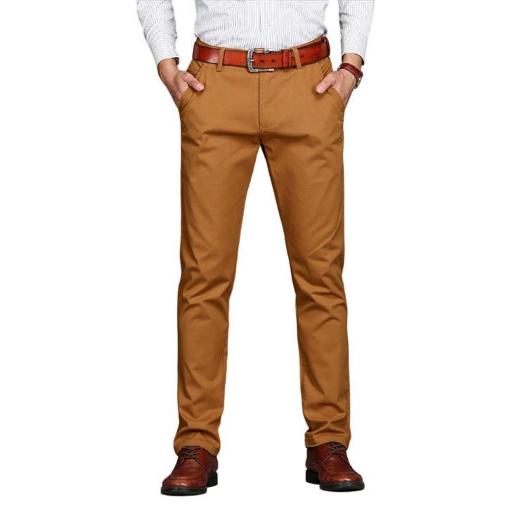 Camel Color  Cotton Jeans Pants for Men Regular and Fashion Wear