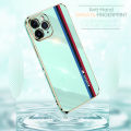 Hontinga for Infinix Hot 20i Back Cover（Free Lanyard）Luxury 6D Fashion Racing Side Pattern Case Soft Silicone Square Mobile Cover. 
