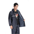 Rain Coat with Hood Or Reflective Strip For Bikes, Barsati Rain Coat For Motorcyle (One Size). 