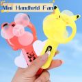 Summer Cooling Children Mini Hand Pressure Fan Outdoor Portable Creative Cartoon Handheld Toy Hand Fan Without Battery Boys Girls Gifts. 
