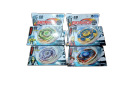 Beyblade Toy, Metal Fusion, Light Launcher and Hybrid Wheel Set, Super Gyro Rock Escolpio, Booster Rock Leone, Starter Dark Volf, Dragon Pegasis, Hour Hand Pegasis, Storm Pegasis, STORM PEGASIS, FANG LEONE, Fight Starter L DRAGO - 1 Piece Beybalde Set. 