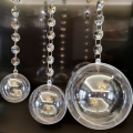 Transparent Christmas Balls Lightweight 3-10cm Ornaments Ball-shaped Acrylic Holiday Decorations for Home Decor Indoor. 