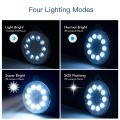 Portable Solar ed Camping Light, Outdoor Hanging Magnetic Solar Energy Lamp and Lanterns for Camping Hiking Tent. 