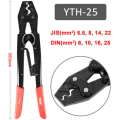 YTH‑25 Crimping Plier – Multi-Function Wire Cutter & Terminal Crimper. 