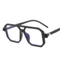 Blue Light Filtered Protective Glasses UV400 filtered mineral glass Computer Glasses Women Men Fashion Eye Protection Oval Full Rim Eyewear. 