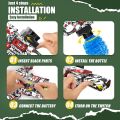 Electric Gel Blaster AK-47 Toy Gun Ultimate Outdoor Fun - Biodegradable Gel Balls, Graffiti Skins, Fast-Action Blasting, Perfect for Backyard Battles and Group Play Ages 14+ ( Multiply color and Design ). 