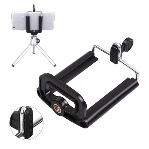 Universal Tripod Stand Mobile Phone Holder Mount Bracket Only