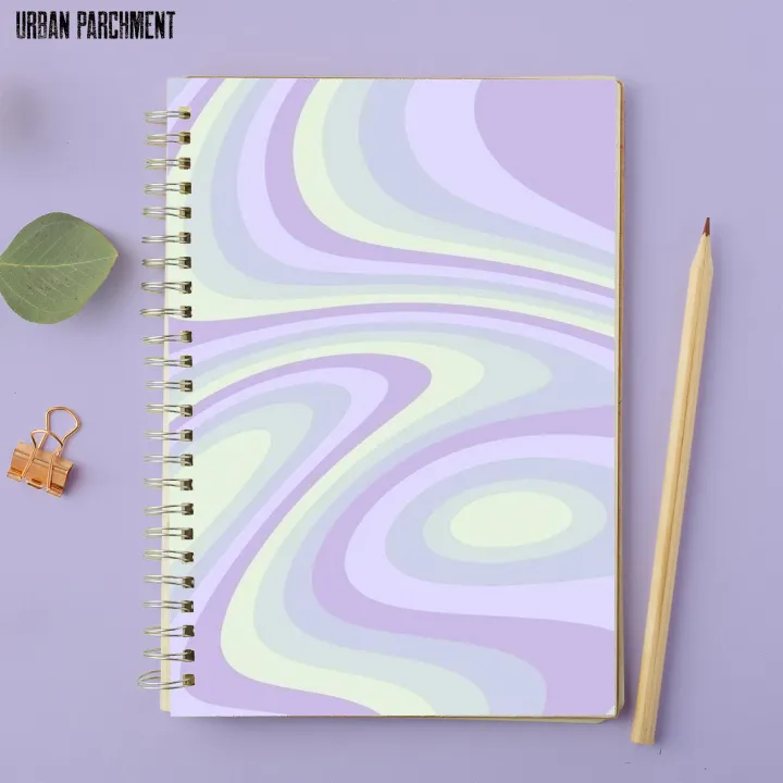 Purple%20Simple%20-%20A4%20Spiral%20Notebook%20with%20Plastic%20Sheet%20-%20Image%203