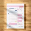 Daily Planner Tare Off 100 Pages A5 Size. 