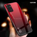 Vantime for Xiaomi Redmi Note 11S / Redmi Note 11 4G Case Gradient Phone Back Hard Glass Cover. 