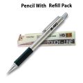 Zebra's M-402 Stainless Steel Mechanical Pencil 0.5mm. 