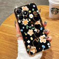 VRQR Love Bracelet Phone Case For OPPO Realme C51 Flower design Soft Cover Realme C53 Narzo N53. 