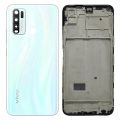 Vivo Y30 Complete Replacement Back Body Casing Housing Kit For Vivo Y30 - White. 