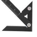 Center Scribe Gauge Line Circle Marker 45 90 Degree Angle Finder Imperial Black. 