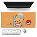 Pokemon Mouse Pads Pikachu Squirtle Large Anime Mousepad Gamer Cute Kawaii Gaming Mouse Pad Big Fashion Laptop Notebook Desk Mat. 