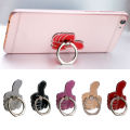 Cell Phone Ring Holder Reusable Portable Thumb Shape Desktop Phone Stand. 